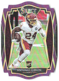 Antonio Gibson Select - Purple Prizm Die Cut 172 2020 Washington Football Team