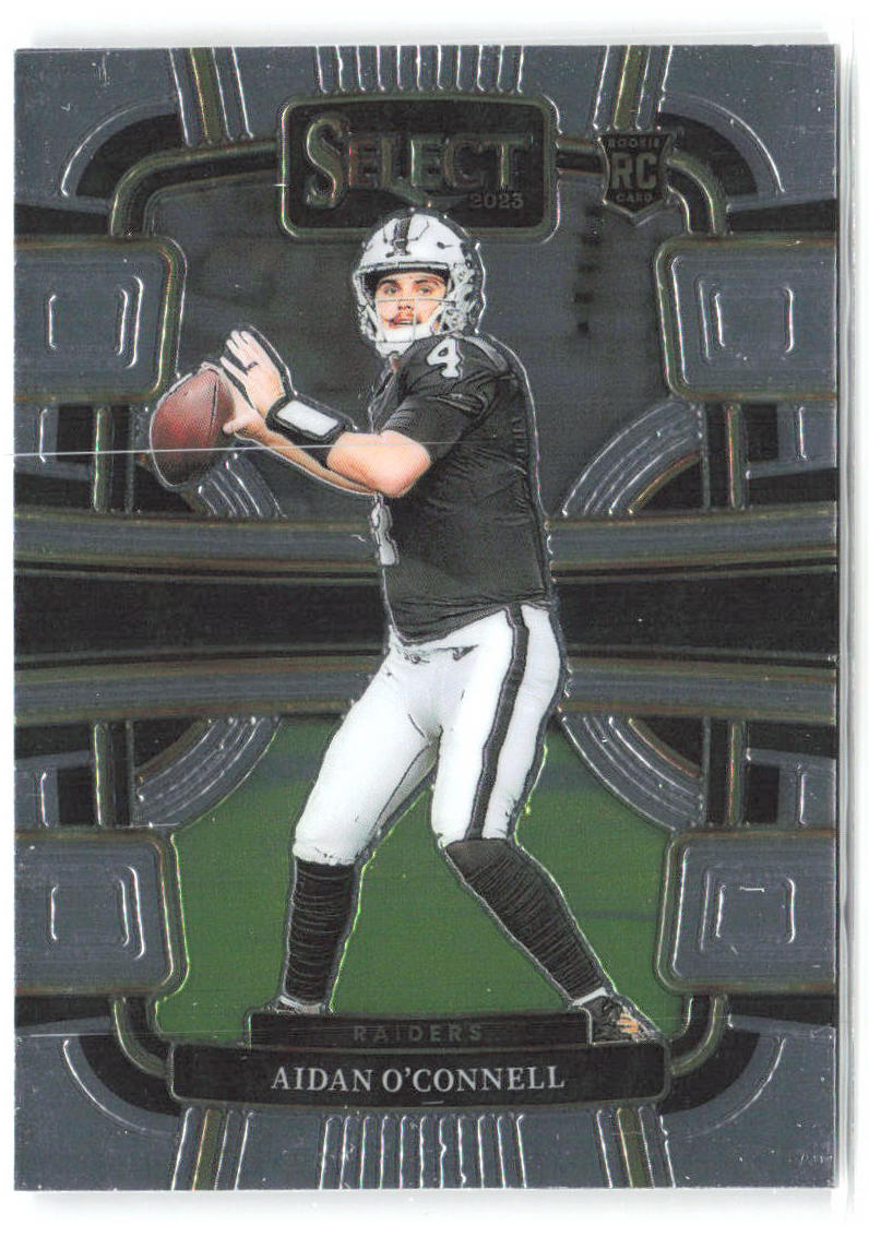 Aidan O'Connell Panini Select 58 2023 Las Vegas Raiders RC