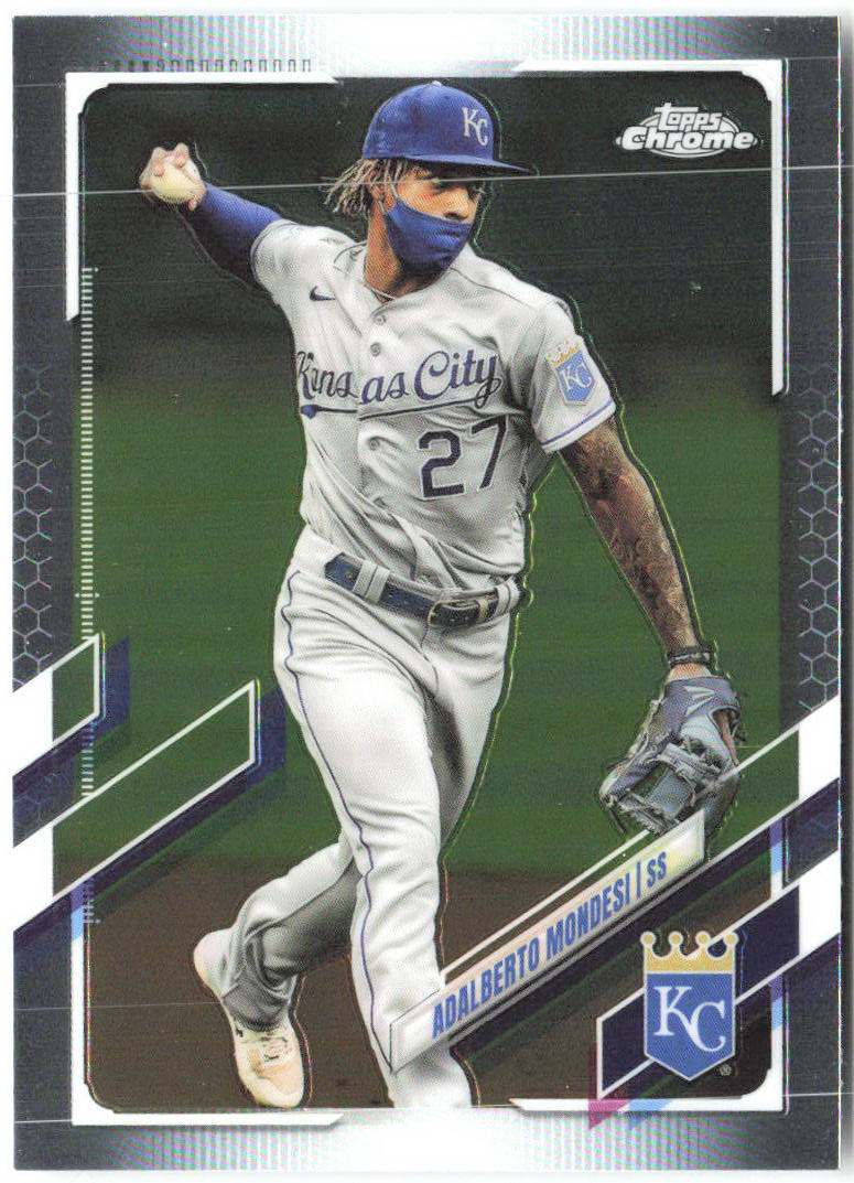Adalberto Mondesi Topps Chrome 74 2021 Kansas City Royals