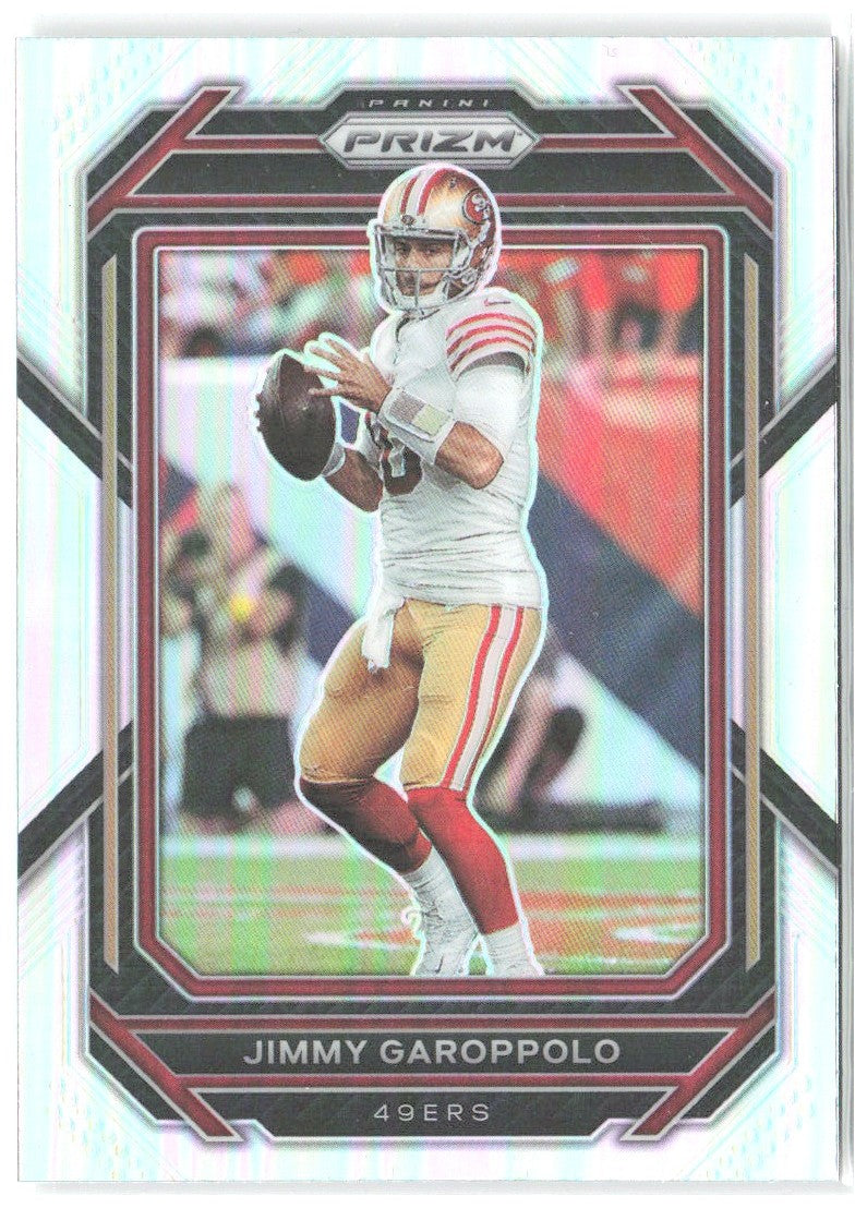 Jimmy Garoppolo Panini Prizm - Silver 268 2022 San Francisco 49ers