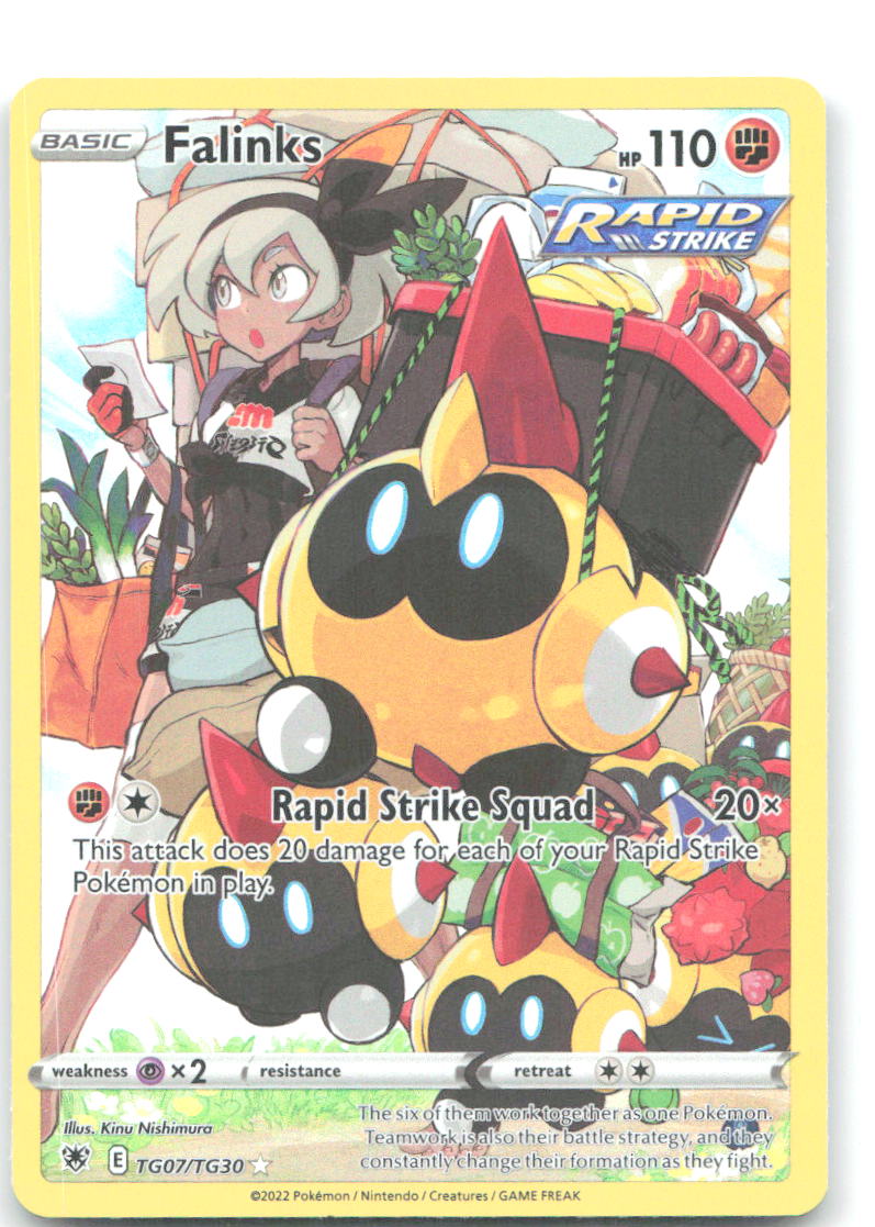 Falinks Ultra Rare SWSH10 Astral Radiance Trainer Gallery TG07/TG30 NM Hasuno
