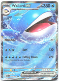 Wailord ex Holo Double Rare ME05 Pitch Black 016/084 NM 5ban Graphics
