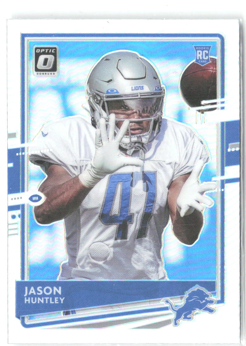 Jason Huntley Donruss Optic - Holo 104 2020 Detroit Lions