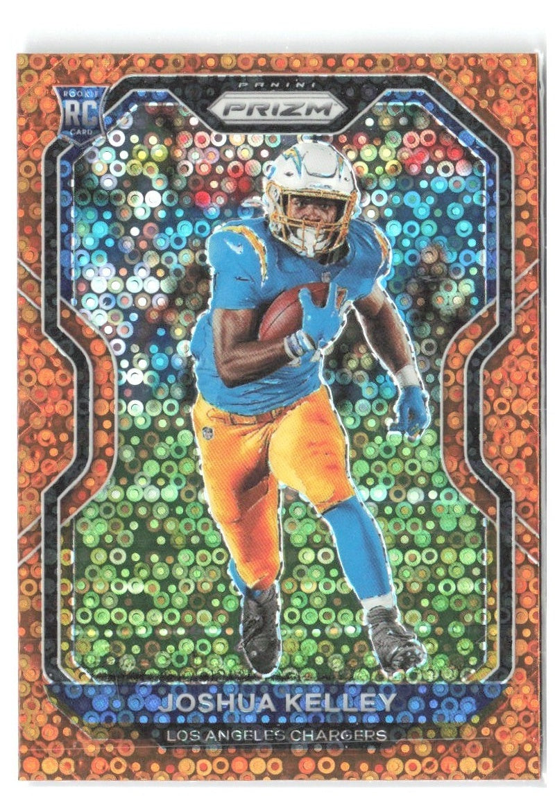 Joshua Kelley Panini Prizm - Prizm Disco 326 2020 Los Angeles Chargers