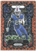 James Cook Panini Prizm - Lazer 30 2023 Buffalo Bills