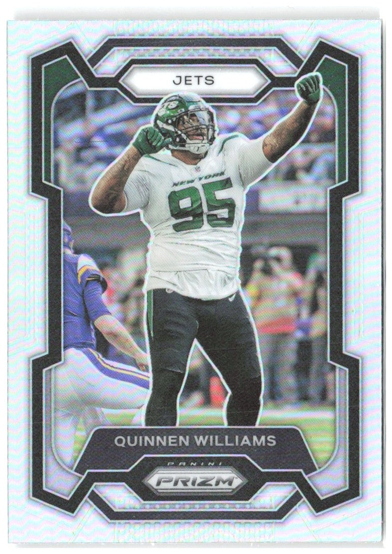 Quinnen Williams Panini Prizm - Silver 234 2023 New York Jets