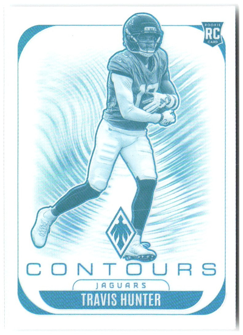 Travis Hunter Panini Phoenix - Contours 15 2025 Jacksonville Jaguars