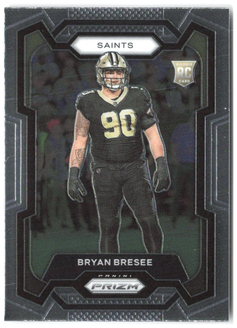 Bryan Bresee Panini Prizm 372 2023 New Orleans Saints RC