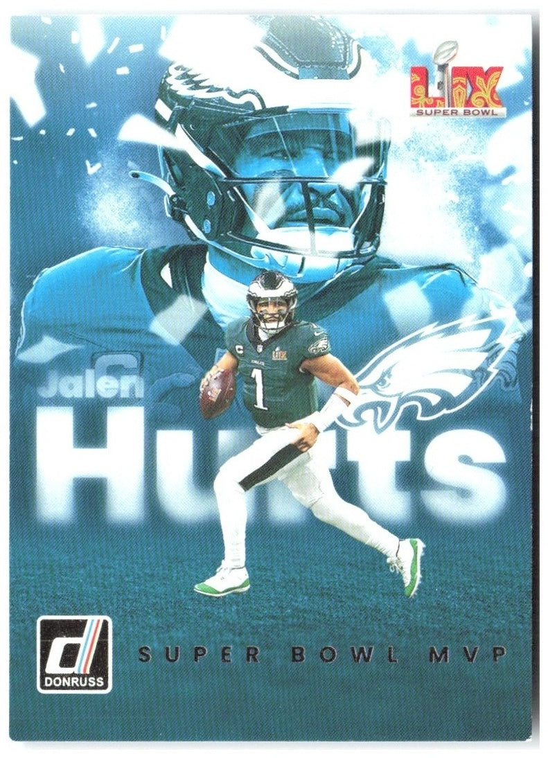 Jalen Hurts Donruss - Super Bowl MVP 1 2025 Philadelphia Eagles