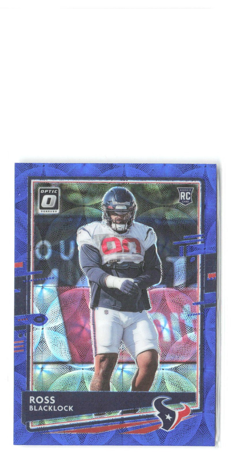 Ross Blacklock Donruss Optic - Blue Scope 133 2020 Houston Texans