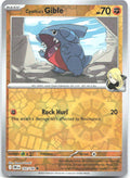 Cynthia's Gible Reverse Holo Common SV10 Destined Rivals 102/182 NM Minahamu