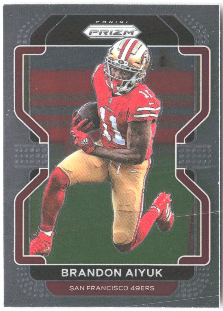 Brandon Aiyuk Panini Prizm 52 2021 San Francisco 49ers