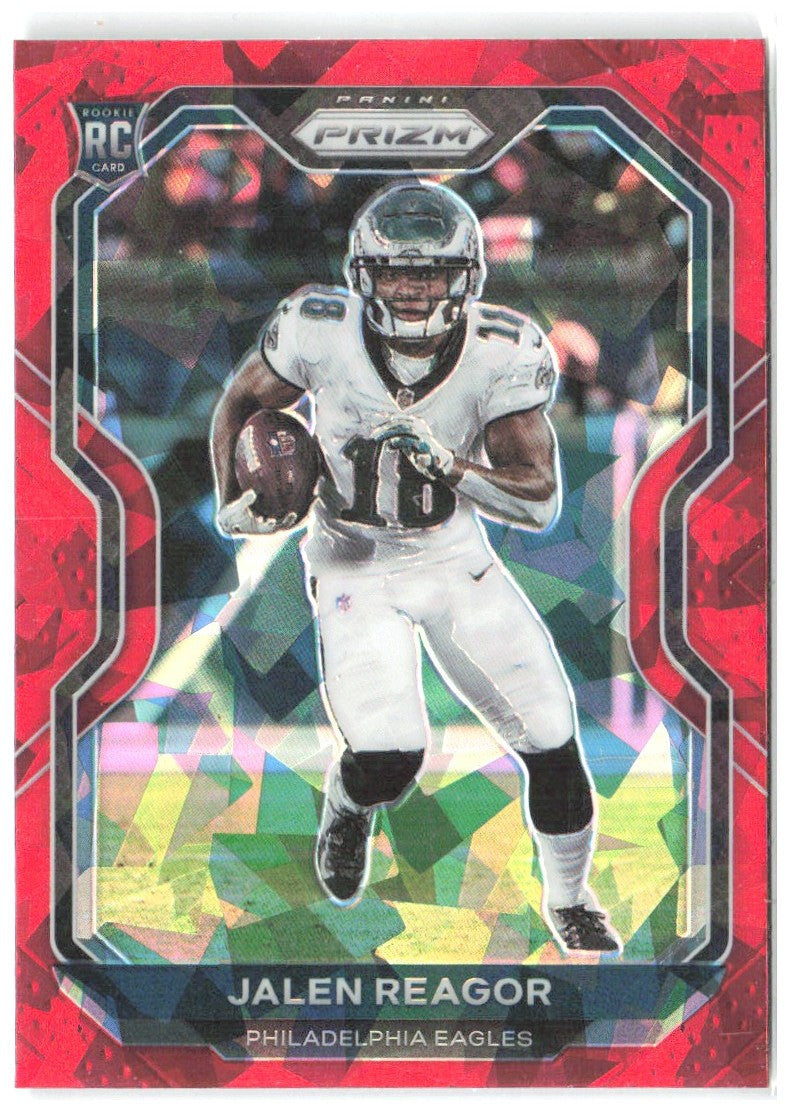 Jalen Reagor Panini Prizm - Prizm Red Ice 342 2020 Philadelphia Eagles
