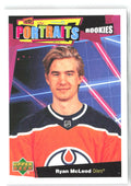 Ryan McLeod Upper Deck - UD Portraits P-70 2020-21 Edmonton Oilers