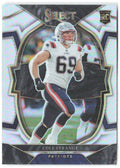 Cole Strange Panini Select - Silver Prizm 91 2022 New England Patriots
