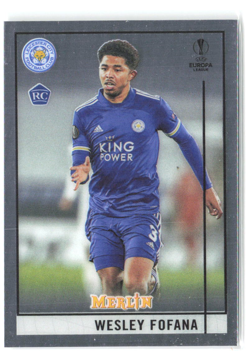 Wesley Fofana Merlin UEFA Champions League 74 2020-21 Leicester City RC