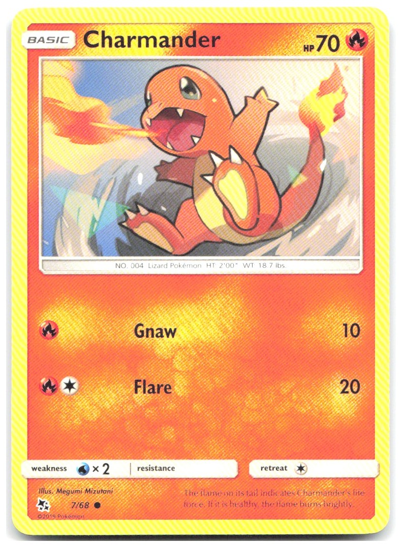 Charmander Common Hidden Fates 7/68 NM Megumi Mizutani