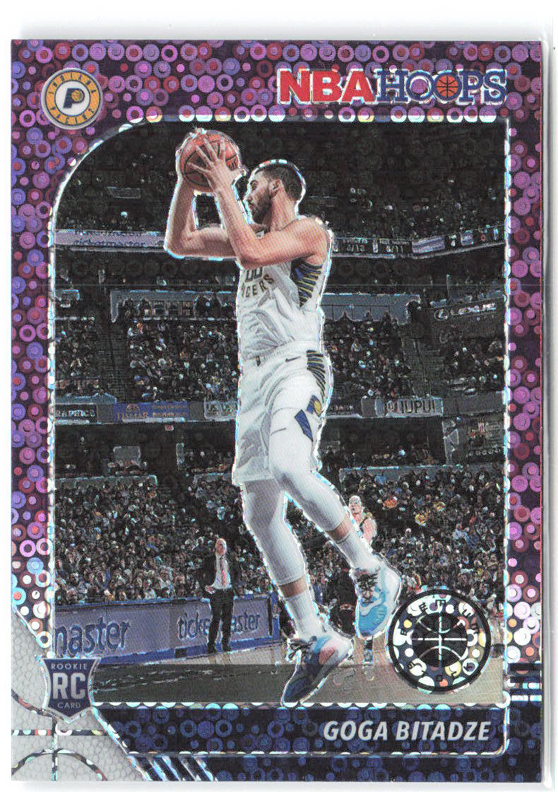 Goga Bitadze Hoops Premium Stock Prizms Purple Disco 215 2019-20 Indiana Pacers
