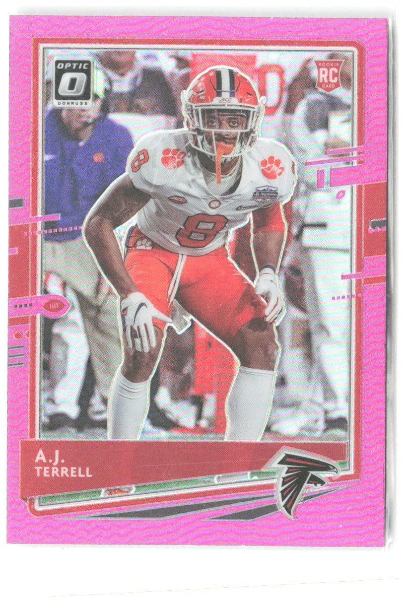 A.J. Terrell Donruss Optic - Pink 105 2020 Atlanta Falcons