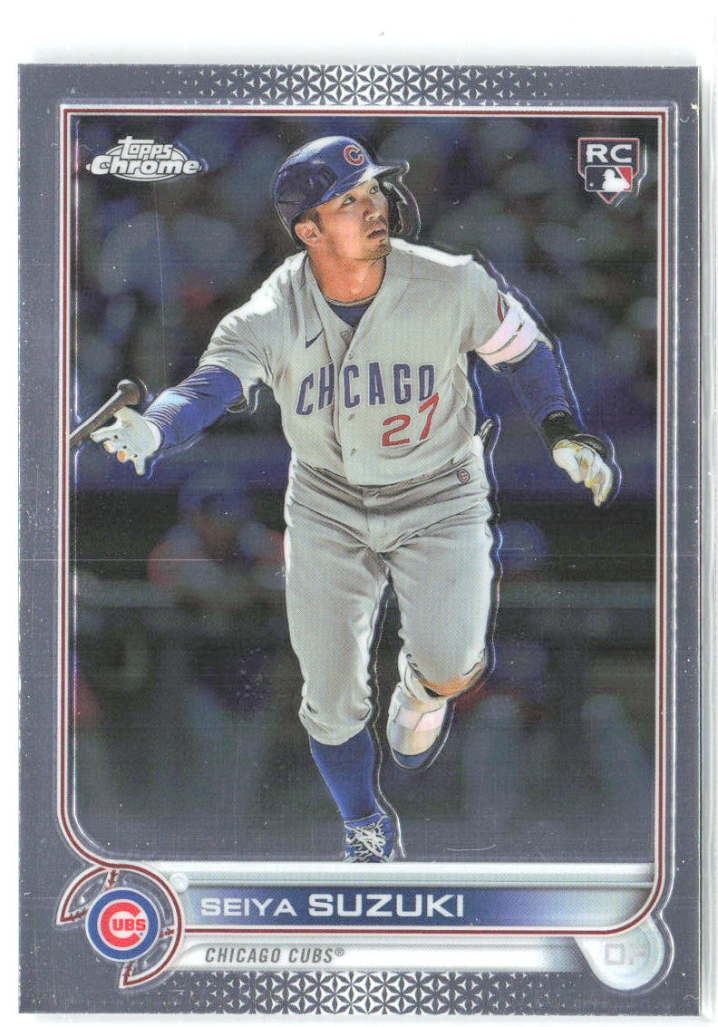 Seiya Suzuki Topps Chrome Update USC115 2022 Chicago Cubs RC