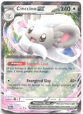 Cinccino ex Holo Double Rare ME04 Chaos Rising 073/086 NM 5ban Graphics