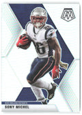 Sony Michel Panini Mosaic - Prizm Silver 137 2020 New England Patriots