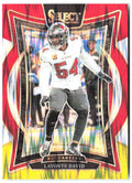 Lavonte David Select - Red & Yellow Prizm Shock 79 2024 Tampa Bay Buccaneers