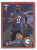 Ras-I Dowling Topps Chrome - Orange Refractors 109 2011 New England Patriots