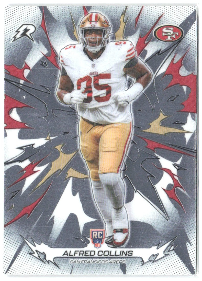 Alfred Collins Topps Resurgence 186 2025 San Francisco 49ers RC