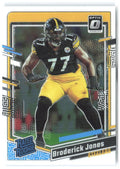 Broderick Jones Donruss Optic 285 2023 Pittsburgh Steelers RC