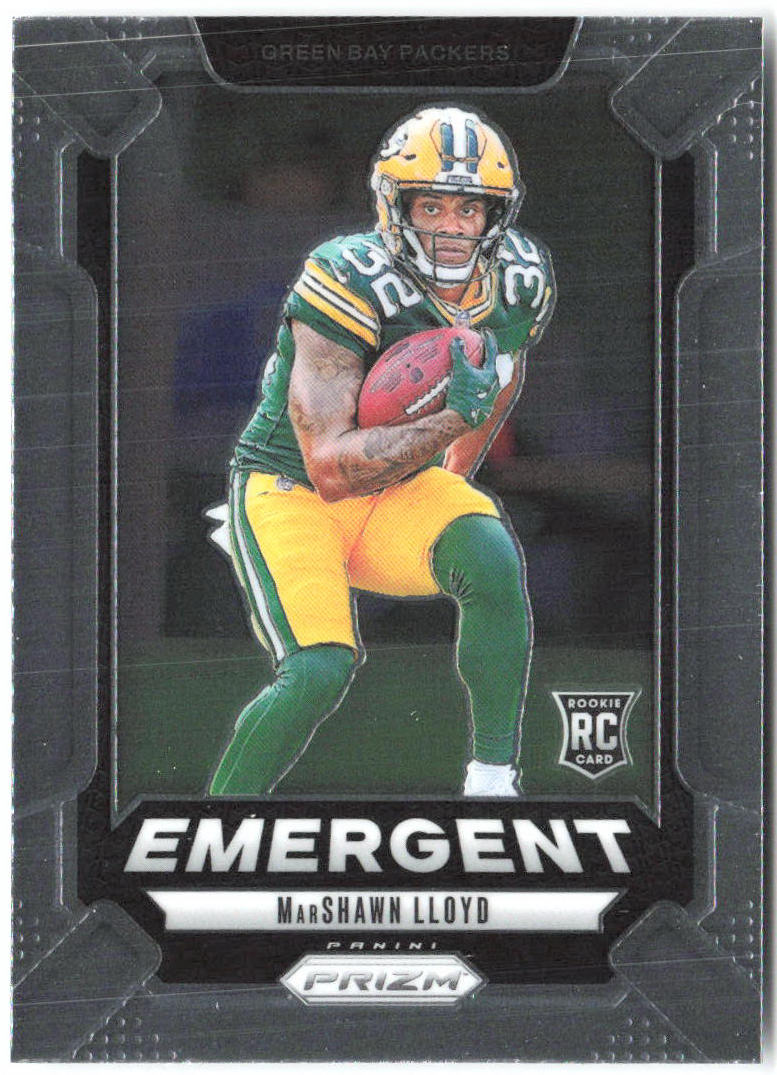 MarShawn Lloyd Panini Prizm - Emergent 18 2024 Green Bay Packers