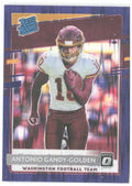 Antonio Gandy-Golden Donruss Optic - Purple Shock 184 2020 Washington Football