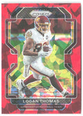 Logan Thomas Panini Prizm - Red Ice 210 2021 Washington Football Team