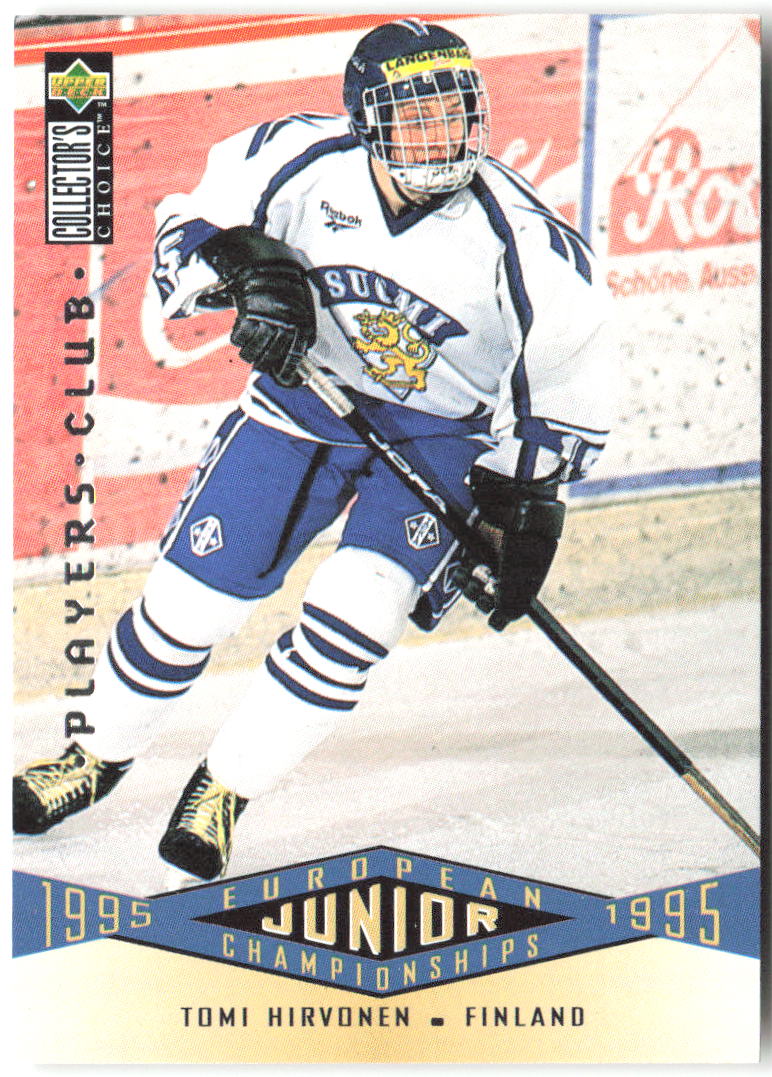 Tomi Hirvonen Collector's Choice - Player's Club 338 1995-96 Finland
