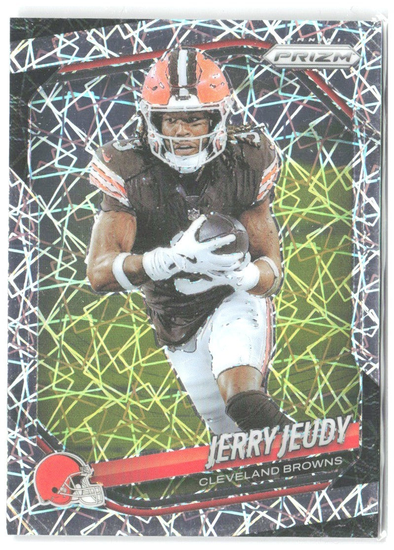 Jerry Jeudy Panini Prizm - Lazer 146 2025 Cleveland Browns