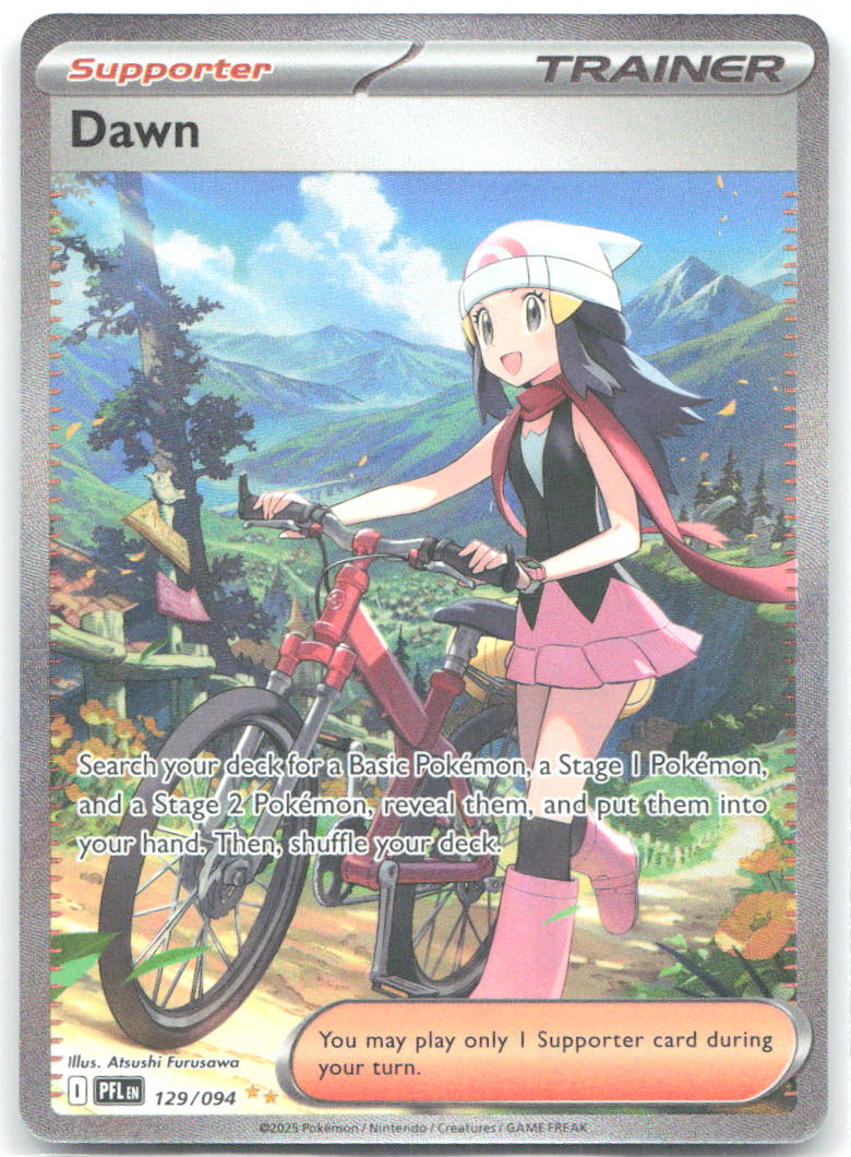 Dawn Holo Special Illustration Rare ME02: Phantasmal Flames 129/094 NM Yuu Nishida