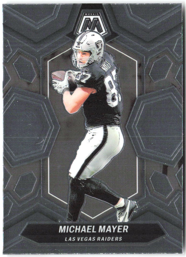 Michael Mayer Panini Mosaic 117 2024 Las Vegas Raiders