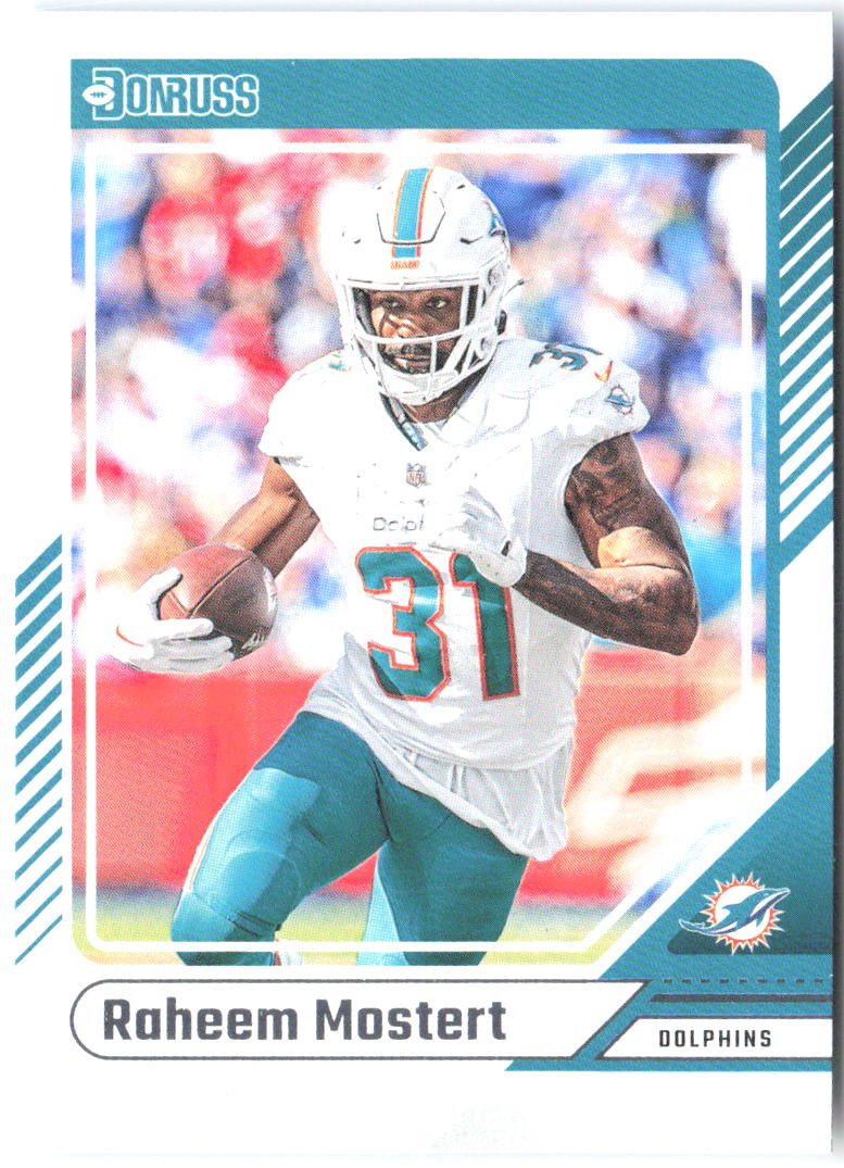 Raheem Mostert Donruss 282 2024 Miami Dolphins