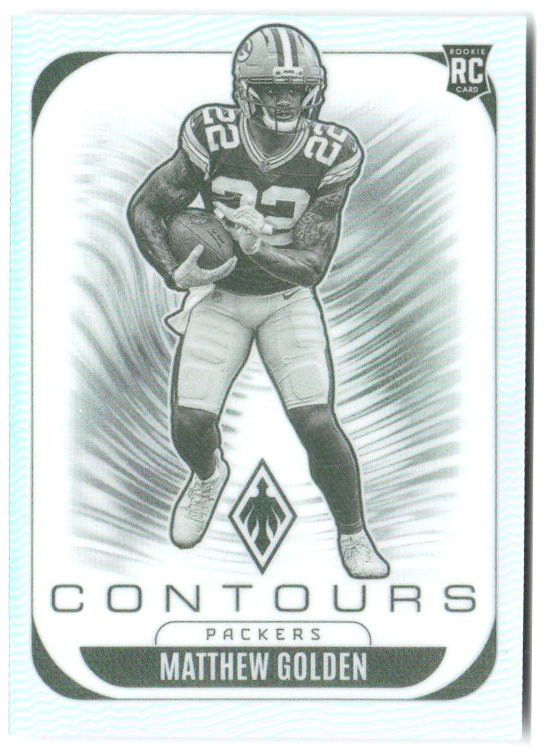 Matthew Golden Panini Phoenix - Contours 12 2025 Green Bay Packers