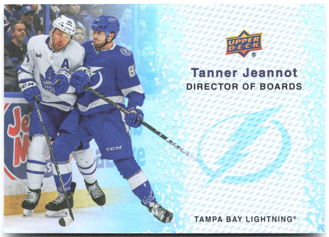 Tanner Jeannot Upper Deck - Director of Boards DB-5 2023-24 Tampa Bay Lightning