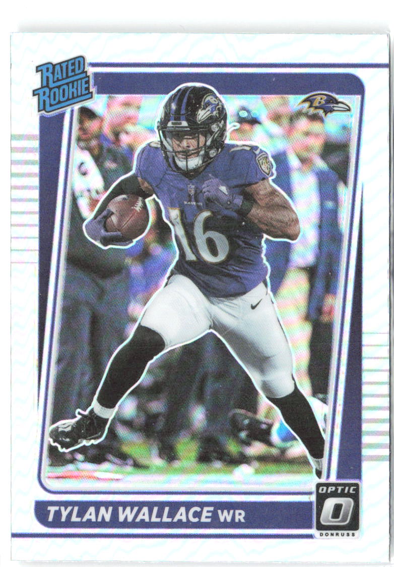 Tylan Wallace Donruss Optic - Holo 226 2021 Baltimore Ravens