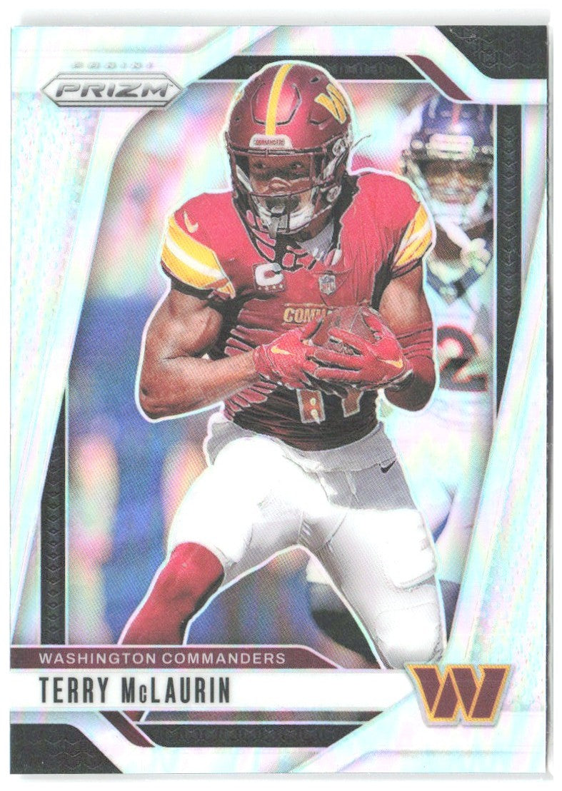 Terry McLaurin Panini Prizm - Silver 289 2024 Washington Commanders