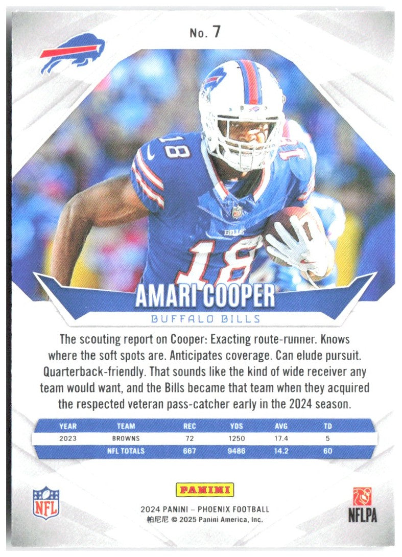 Amari Cooper Panini Phoenix - International 7 2024 Buffalo Bills