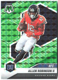 Allen Robinson II Panini Mosaic - Prizm Green 220 2021 Chicago Bears