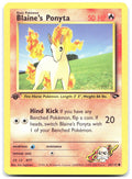 Blaine's Ponyta 1st Edition Common Gym Challenge 064/132 NM Ken Sugimori