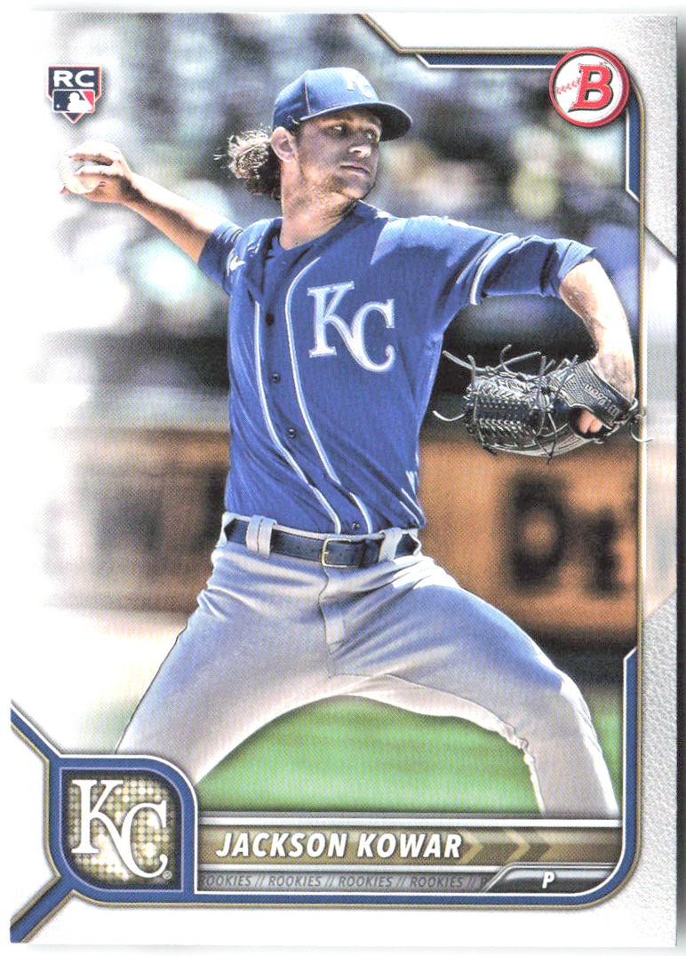 Jackson Kowar Bowman 40 2022 Kansas City Royals RC