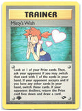 Misty's Wish 1st Edition Rare Gym Challenge 108/132 NM Ken Sugimori