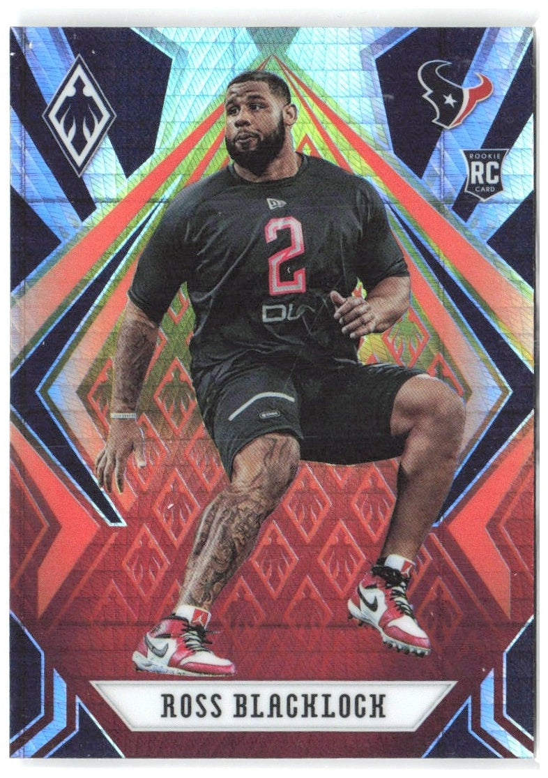 Ross Blacklock Panini Phoenix - Fire Burst 159 2020 Houston Texans