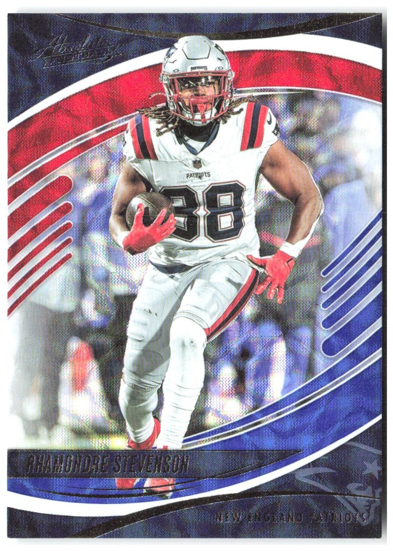 Rhamondre Stevenson Absolute - Red, White and Blue Kaleidoscope 64 2025 Patriots