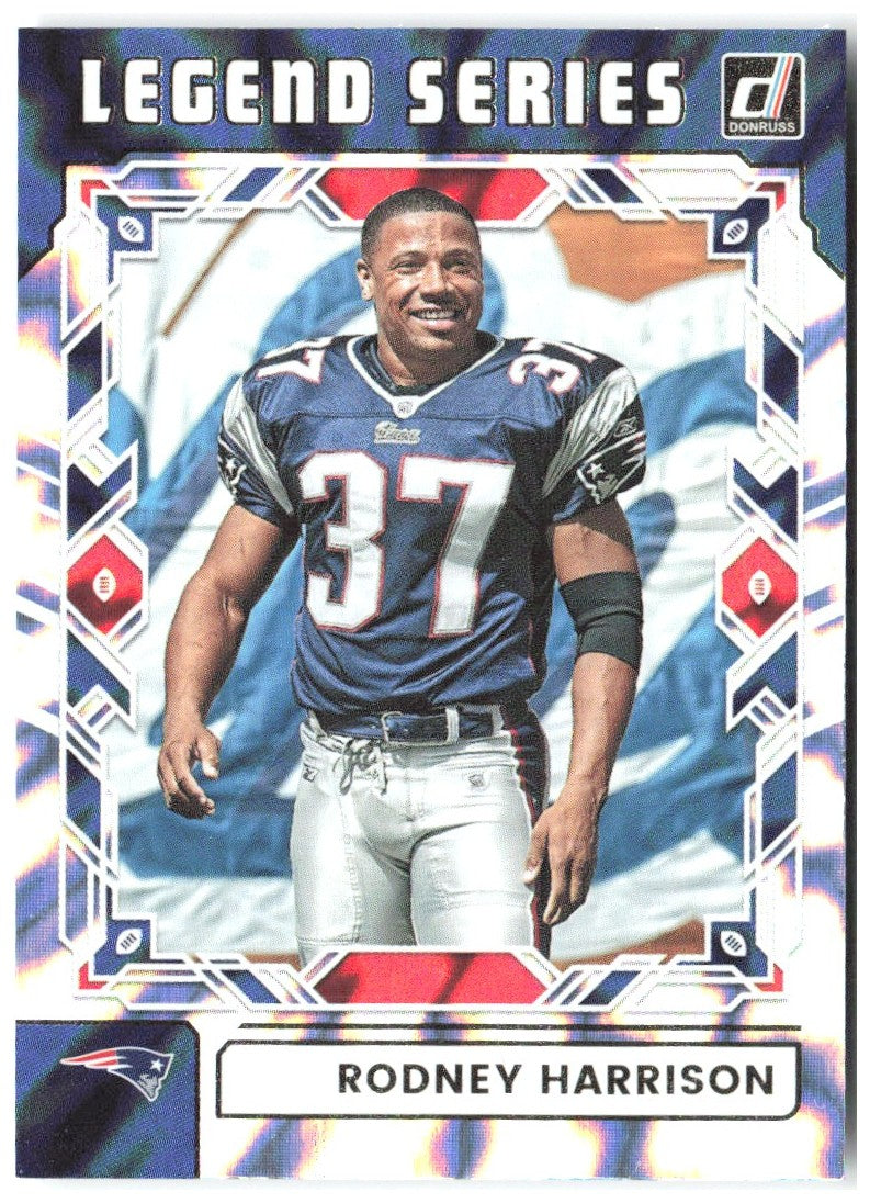 Rodney Harrison Donruss - The Legend Series TLS-RHA 2025 New England Patriots